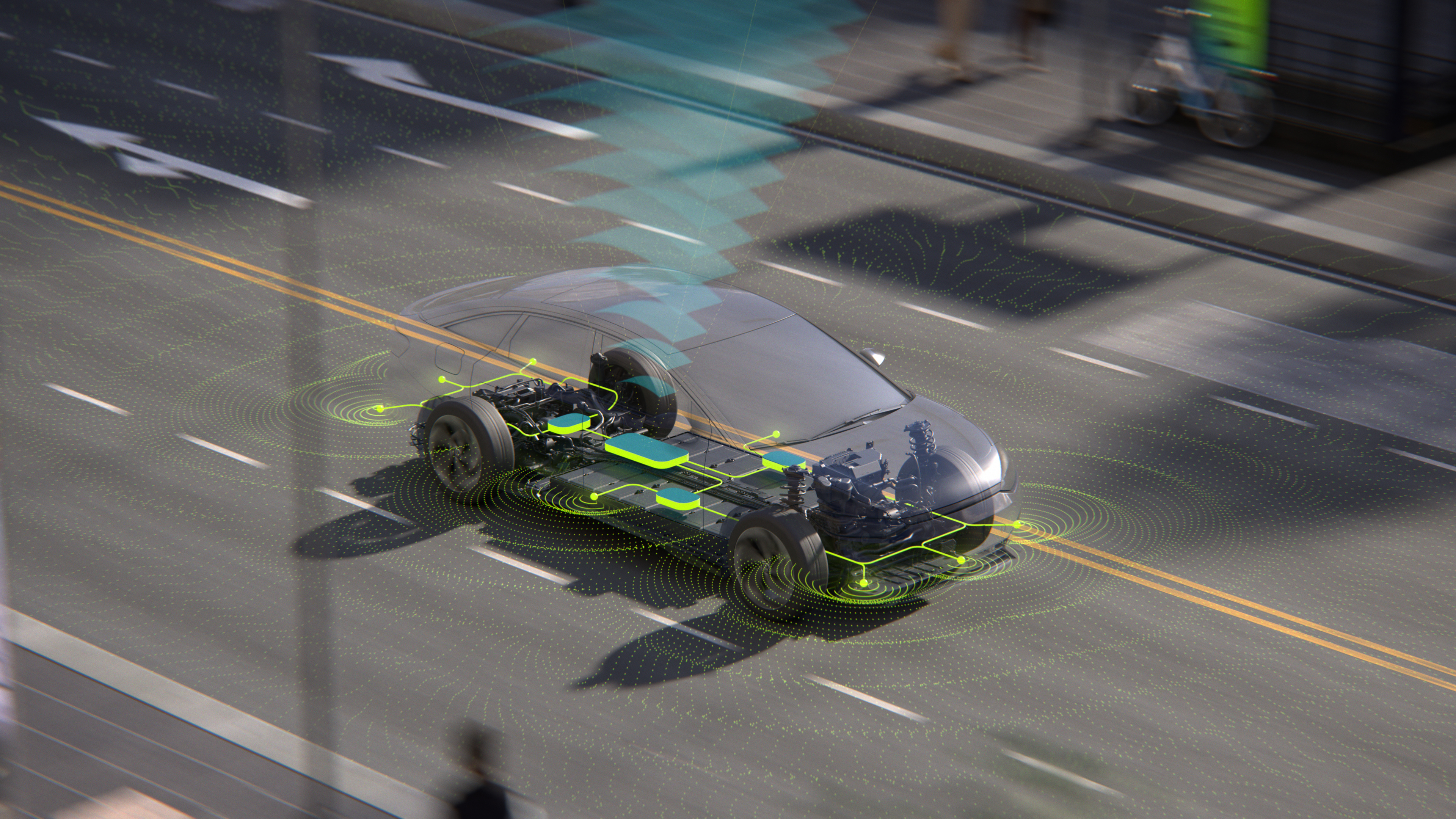 大众借助中国本土化资源、并为中国市场打造的专属区域控制电子电气架构CEA已经在大