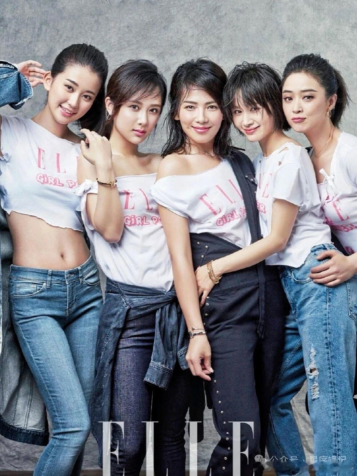偶然看到《欢乐颂》五美旧照，刘涛、蒋欣、王子文、杨紫、乔欣，每个人的角色都深入人