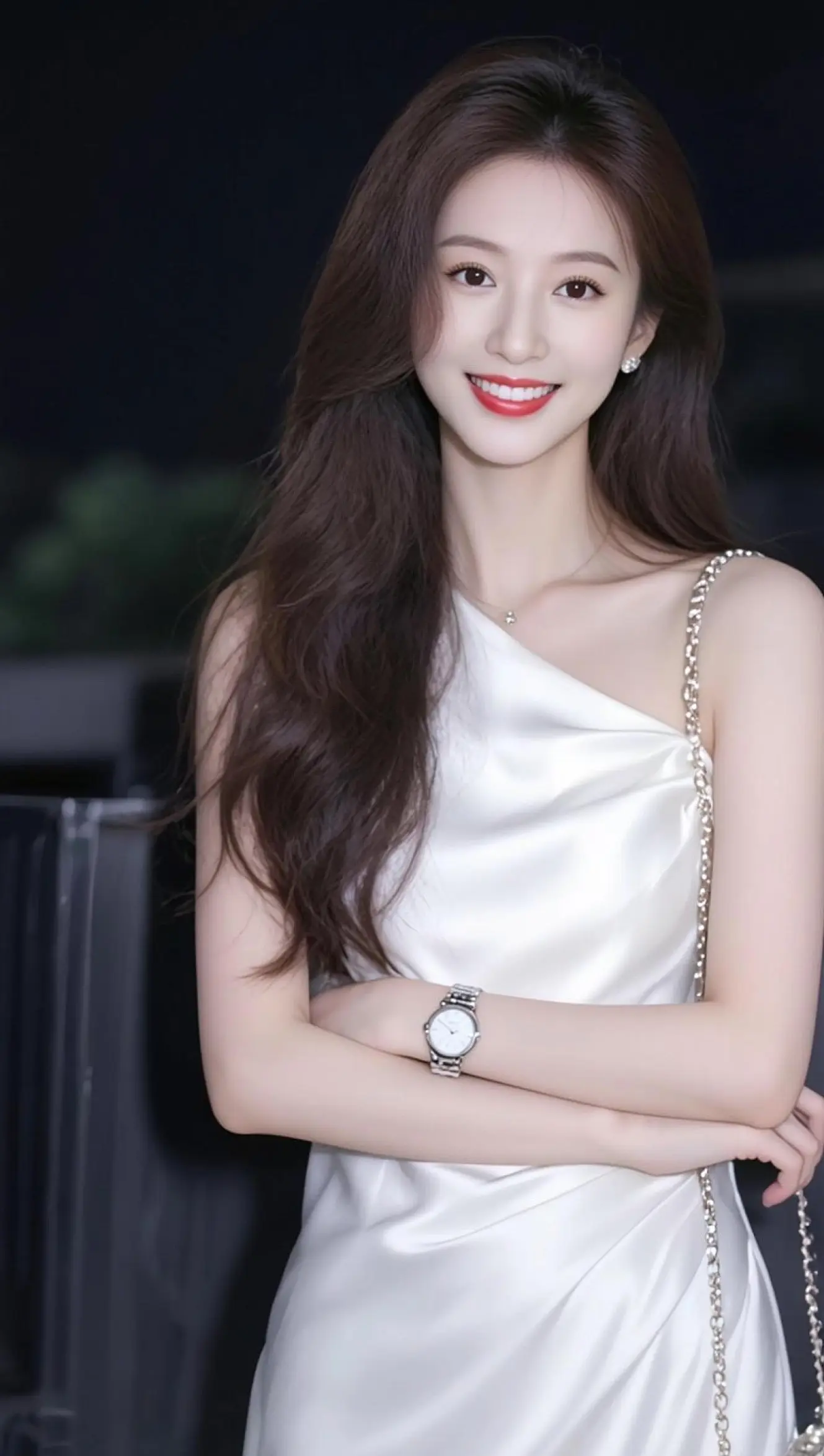 AI白裙肖像 ai创作