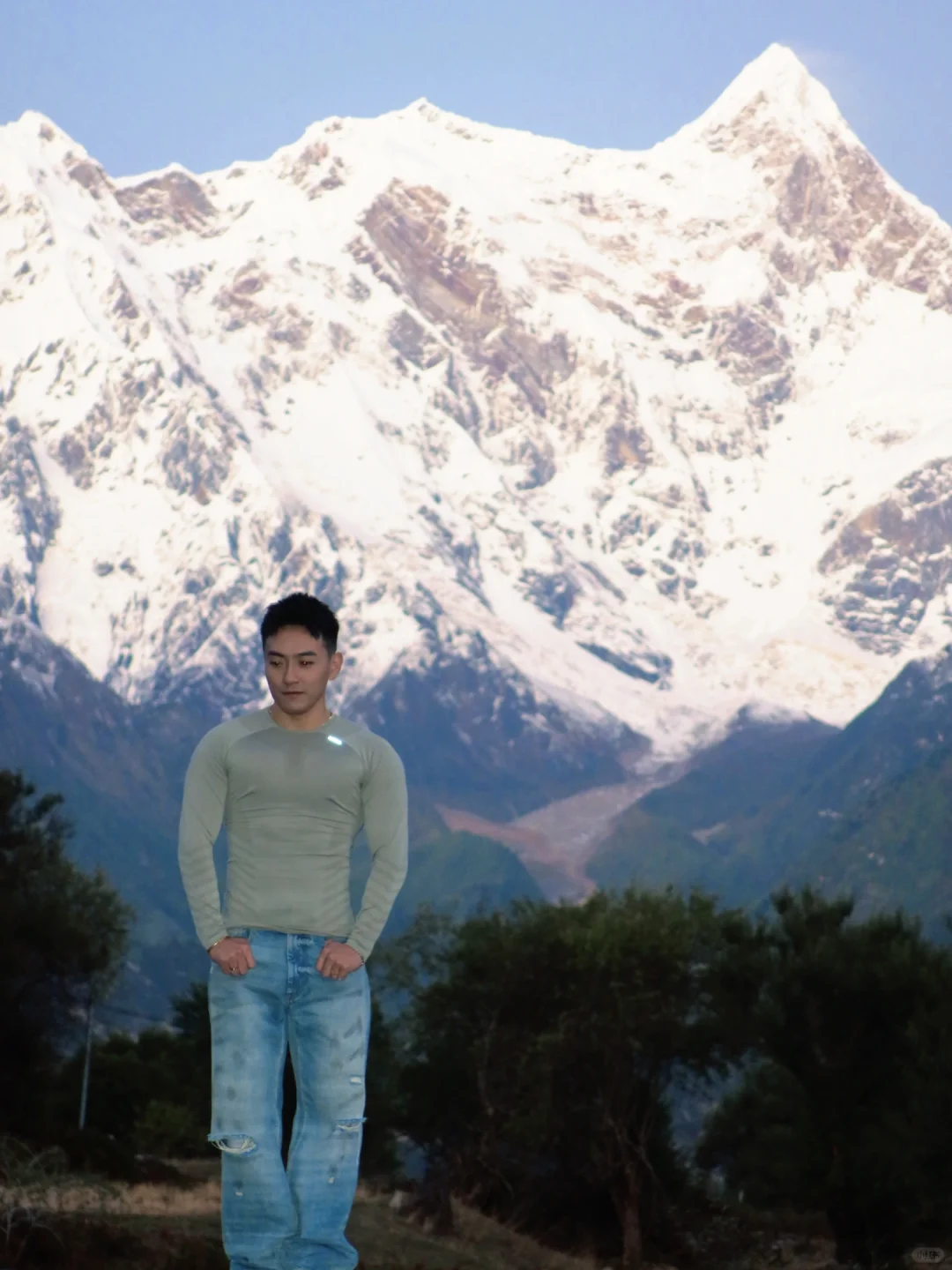 🌞日落后的｜南迦巴瓦峰⛰️