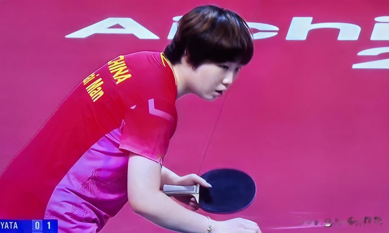 王曼昱、蒯曼 2:0 领先日本女双！
在 11:0 拿下首局之后，第二局国乒组合