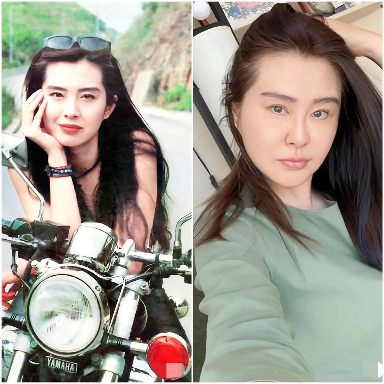 啊哈，这是真的是同一个人？我真的不敢相信！

不敢相信，
曾经的王祖贤太漂亮了，
