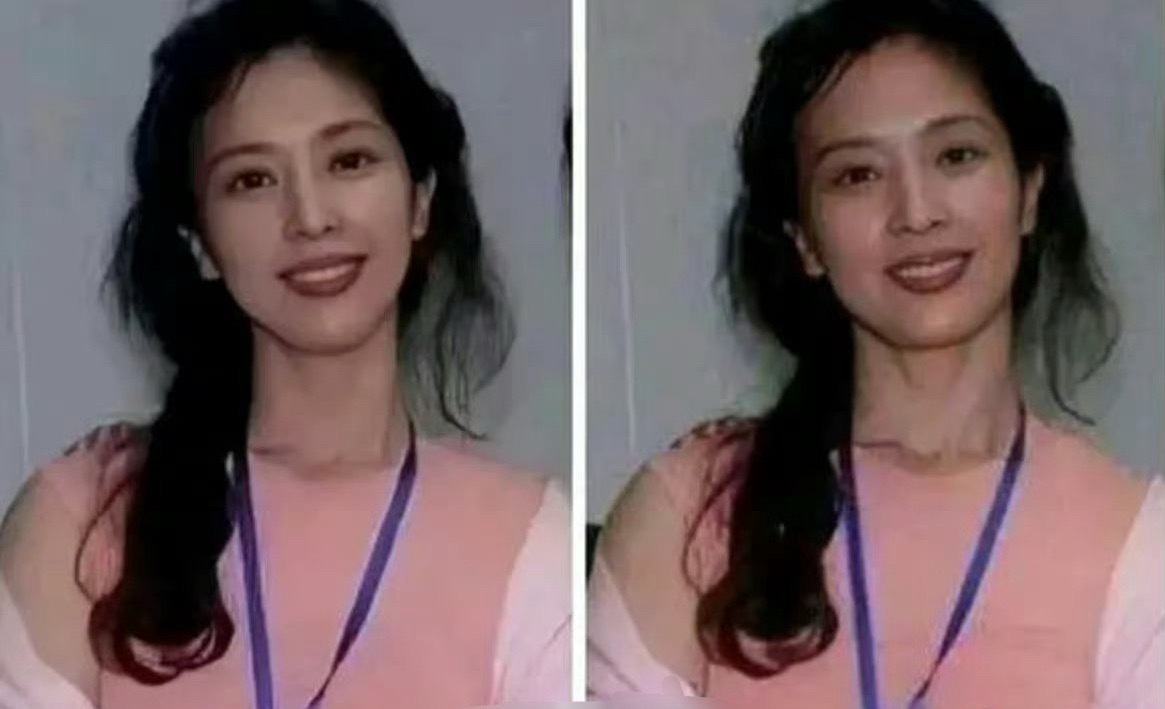 第一次知道刘亦菲妈妈这张照片是p过的，其实P前就挺美了[亲亲] ​​​