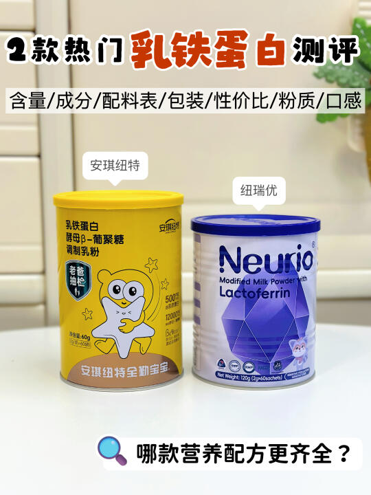 🔥2款热门乳铁蛋白深扒，看完再决定!