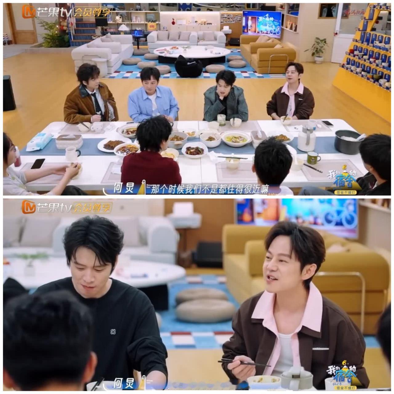 谢娜和张杰这样对待何炅，
何炅左右为难，
逃也逃不掉。

何炅到谢娜家做客，
何