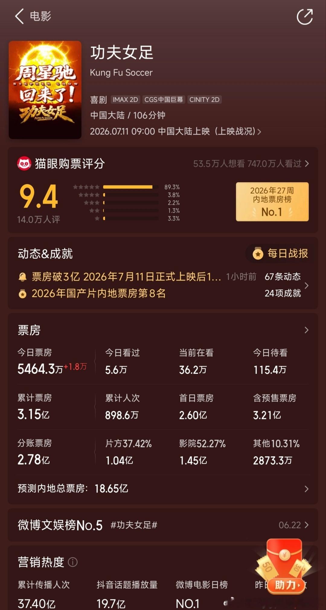 我们不欠周星驰的票，但是建议大家一起走个面！很多人说我们欠星爷一张票，我认为没必