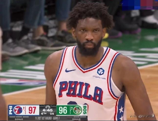 值得尊重！NBA季后赛，76人淘汰绿凯，恩比德34分+12板+6助，26中12，