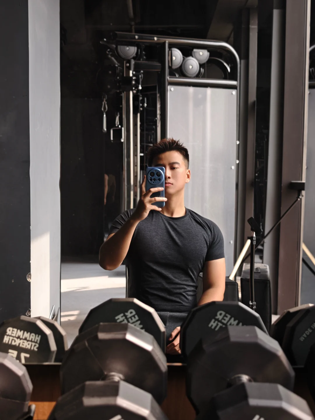 练完收工、今天穿黑色