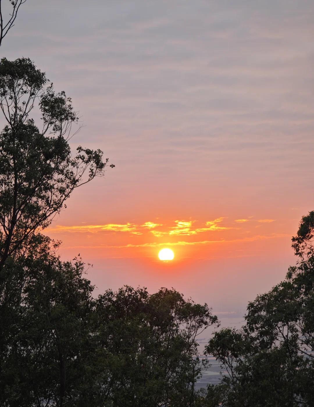 第2⃣座📍凤凰山｜看绝美日落-附攻略
🚗【停车】
📍凤凰山森林公园停车场（