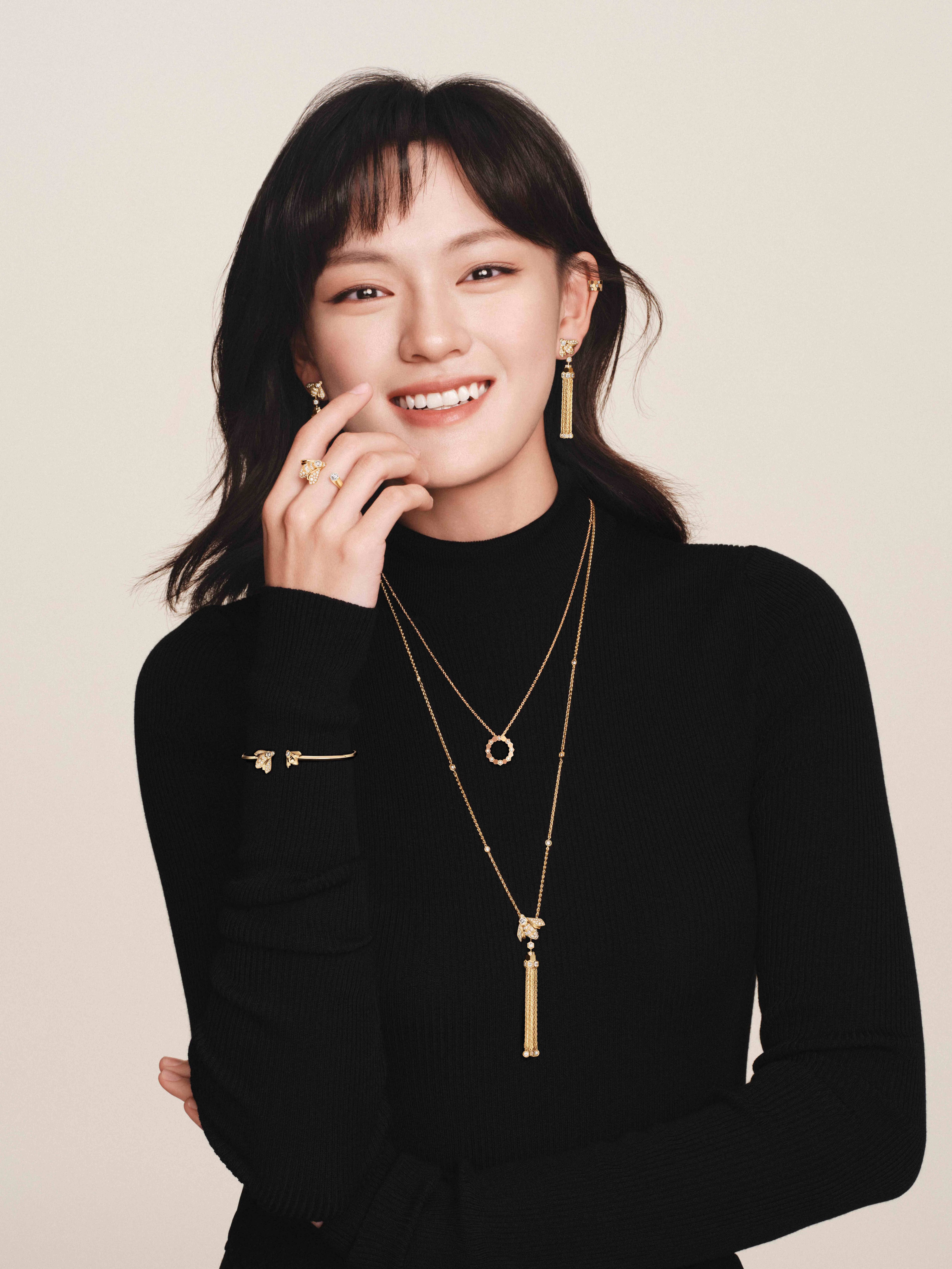 Congratulations！！CHAUMET 尚美品牌大使：文淇法国国宝级珠