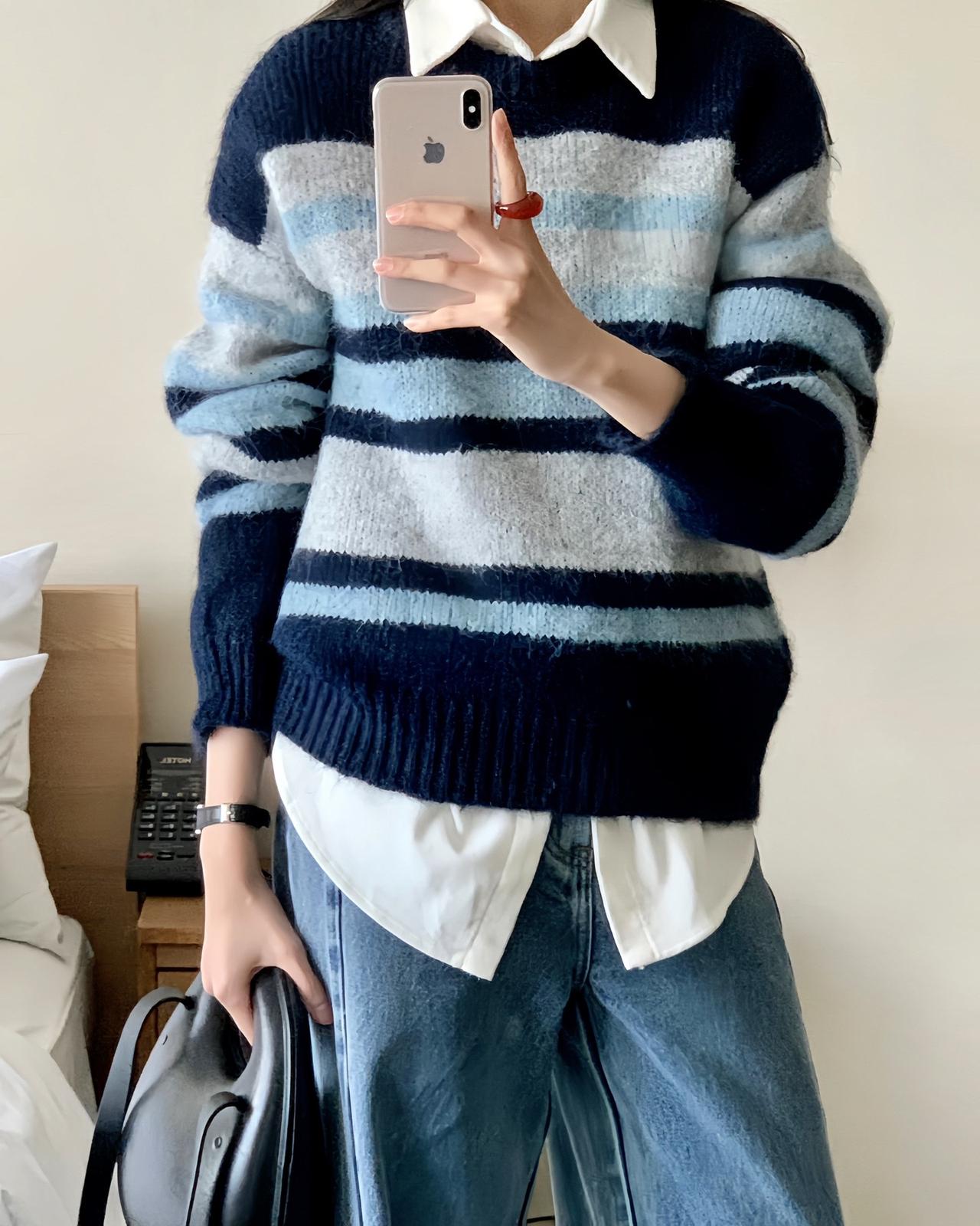 #谁穿谁好看 #洋气减龄 #时髦精的轻暖感穿搭 #打底叠穿都好看 #面料柔软舒适