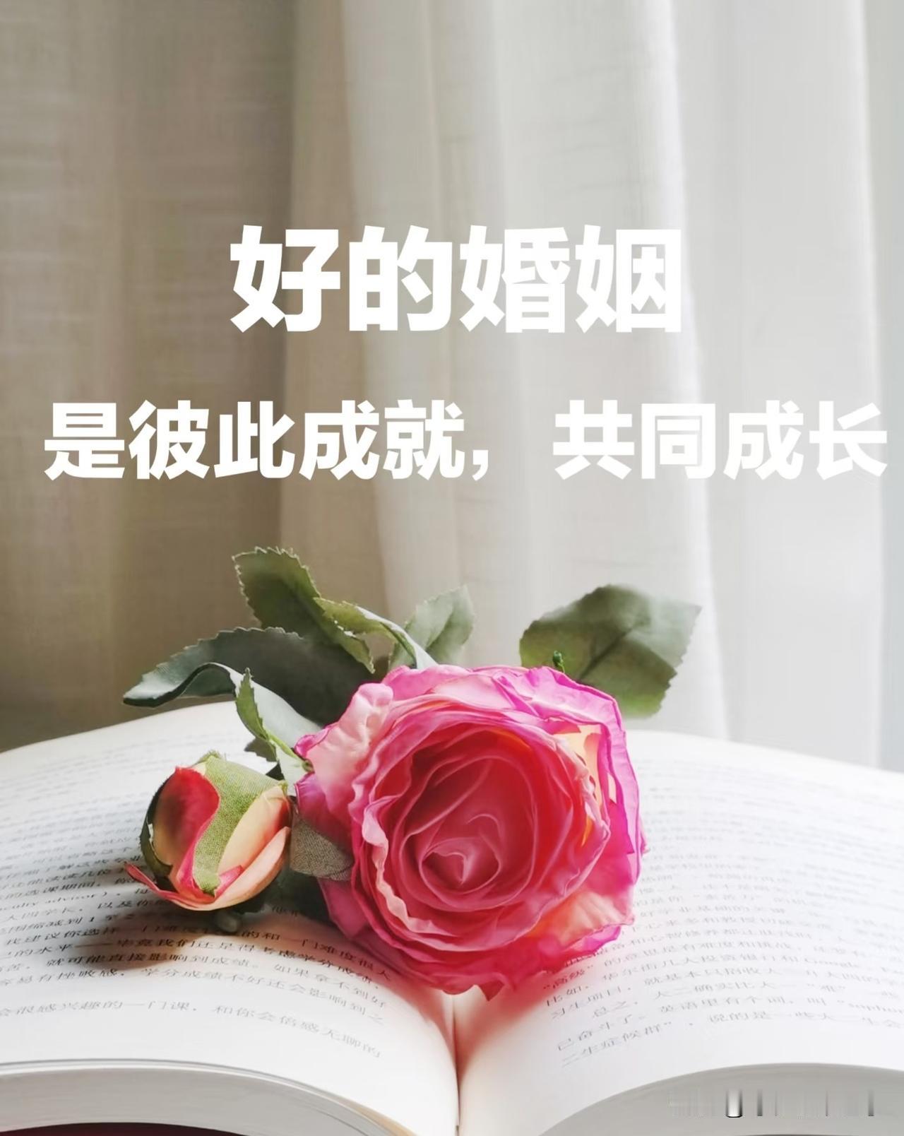 婚姻不是找到一个完美的终点，而是找到一个愿意和你一起建造的队友，对家庭的理解一致