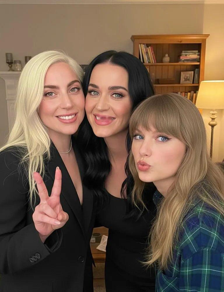 自从 Rihanna 和 Adele 退圈后，五大只剩三大了，真正的三美。