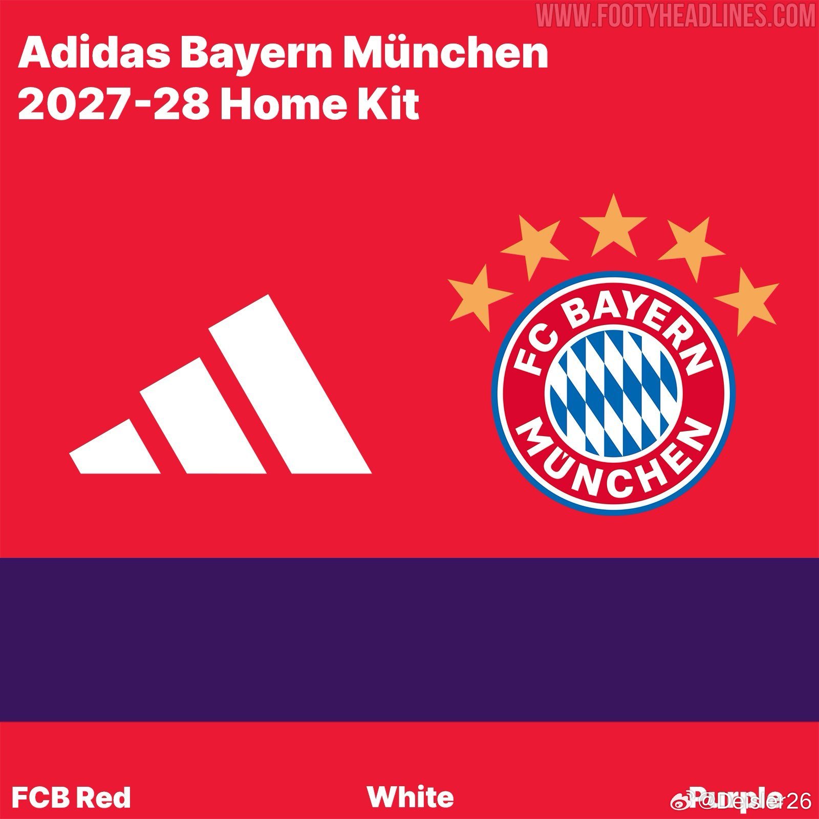 🚨🚨🚨【［Footy Headlines］：adidas與拜仁正在醞釀一款