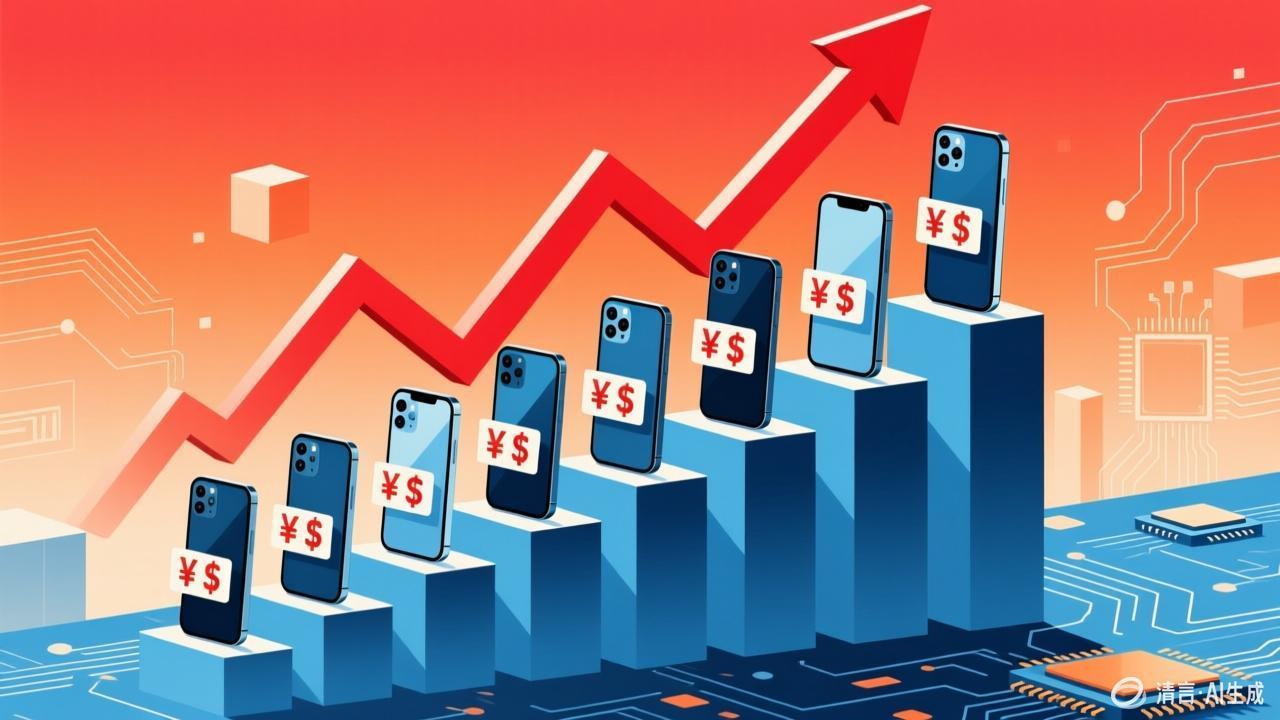 手机市场将迎来全面涨价 此次涨价的核心原因是存储芯片（内存）成本暴涨。AI服务器