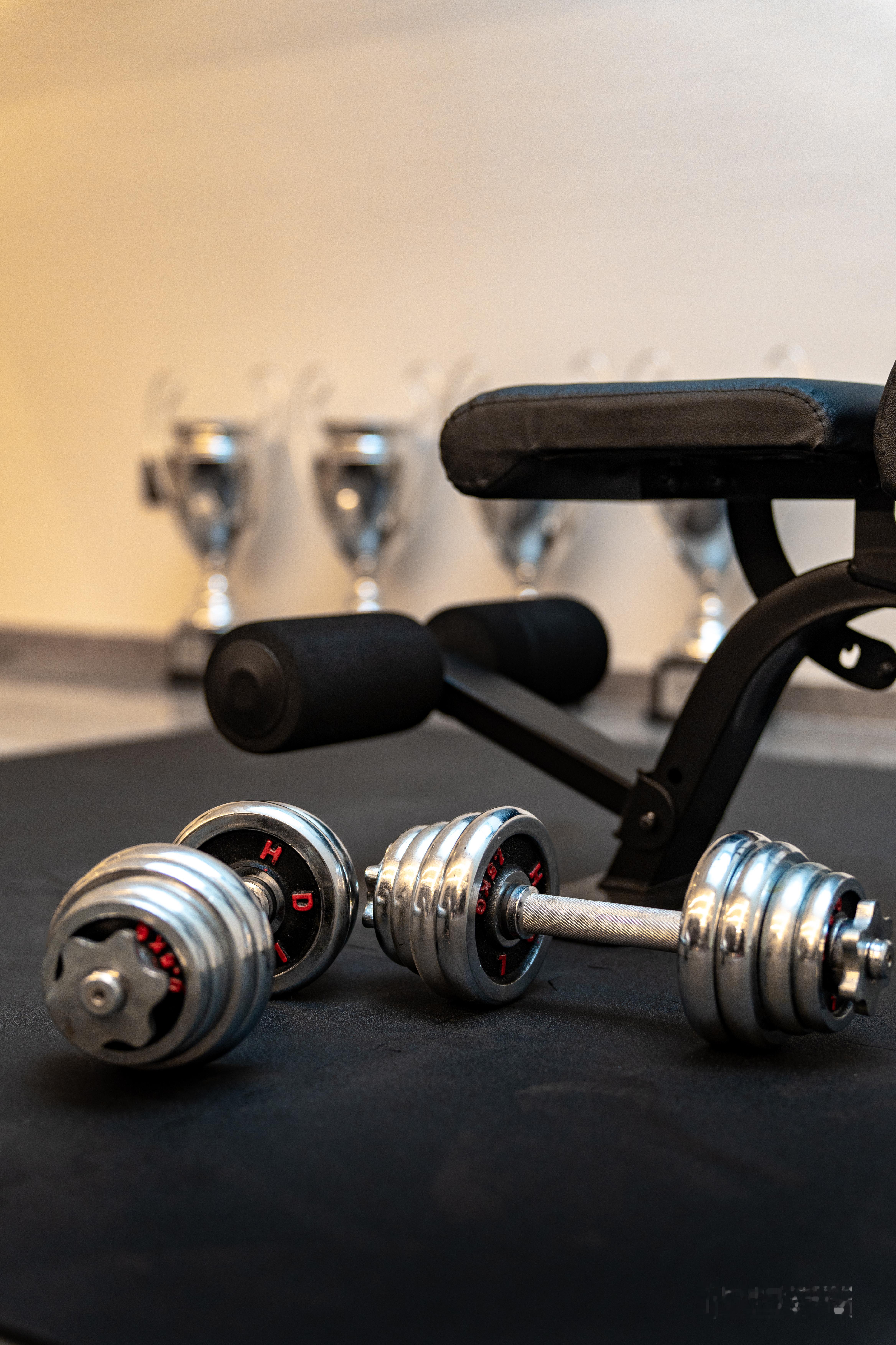 整了套迪卡侬的哑铃凳，体验感只能算及格，哑铃也是高中时候用的老伙计。大家哑铃用的