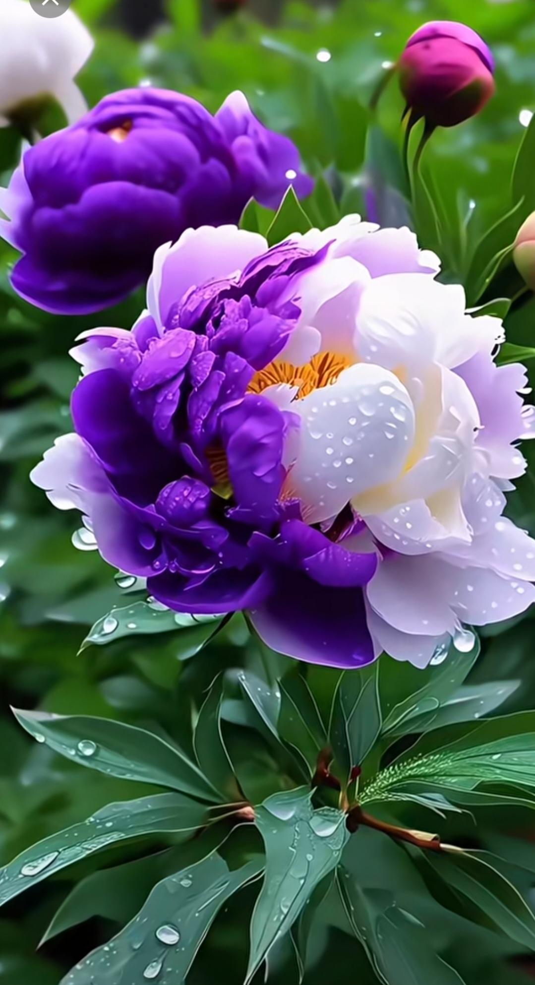 洛阳牡丹的典雅与菏泽牡丹的壮阔，展现国色双璧的独特韵味————国色双璧，各有风华