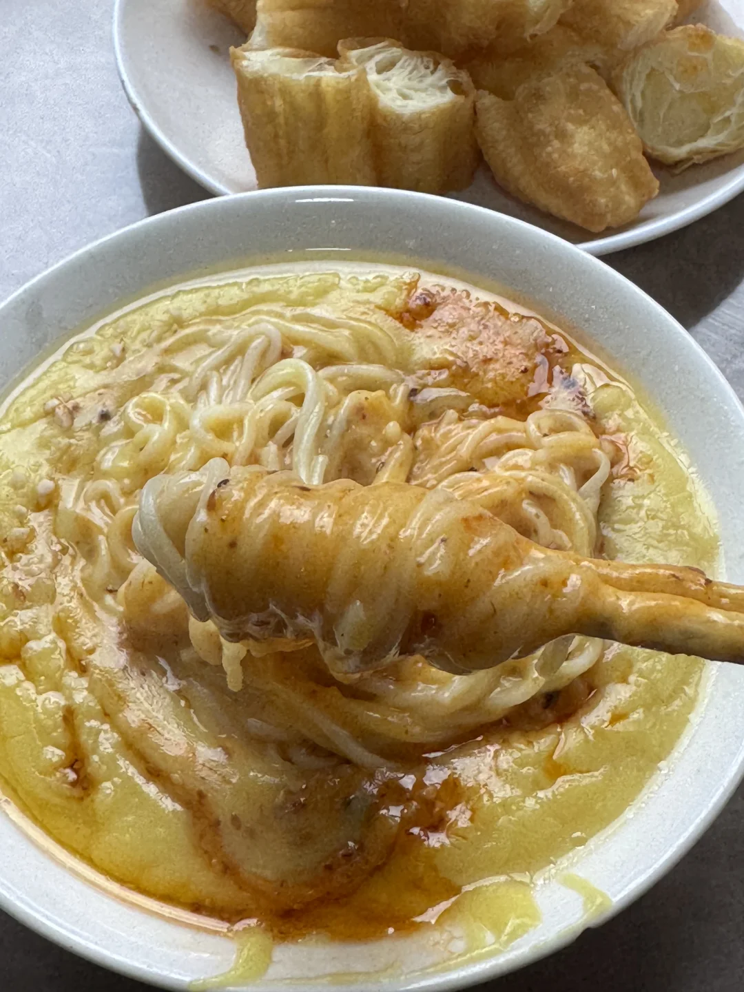 在丽江吃到了地道滇西早餐｜稀豆粉