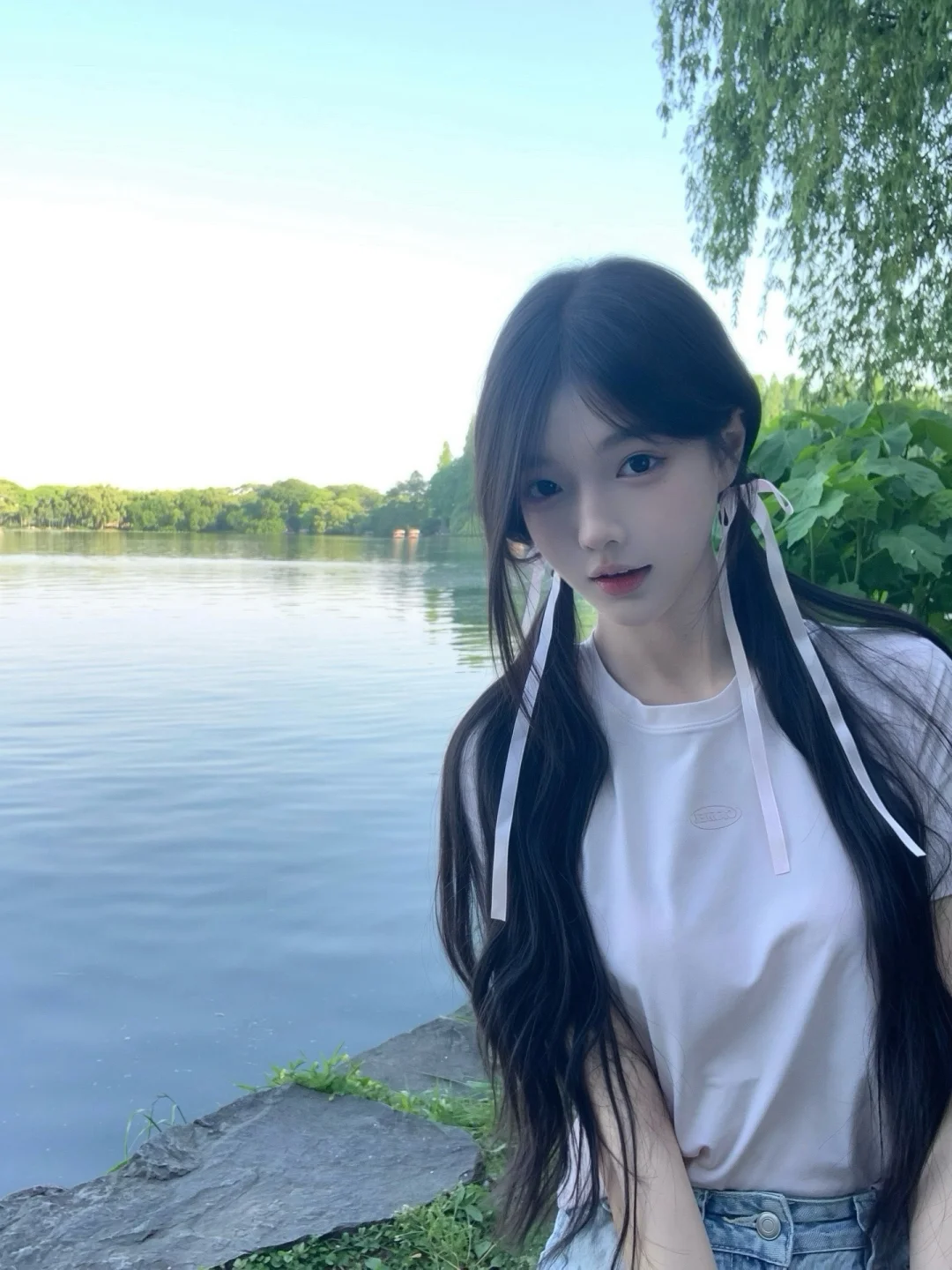 西湖边