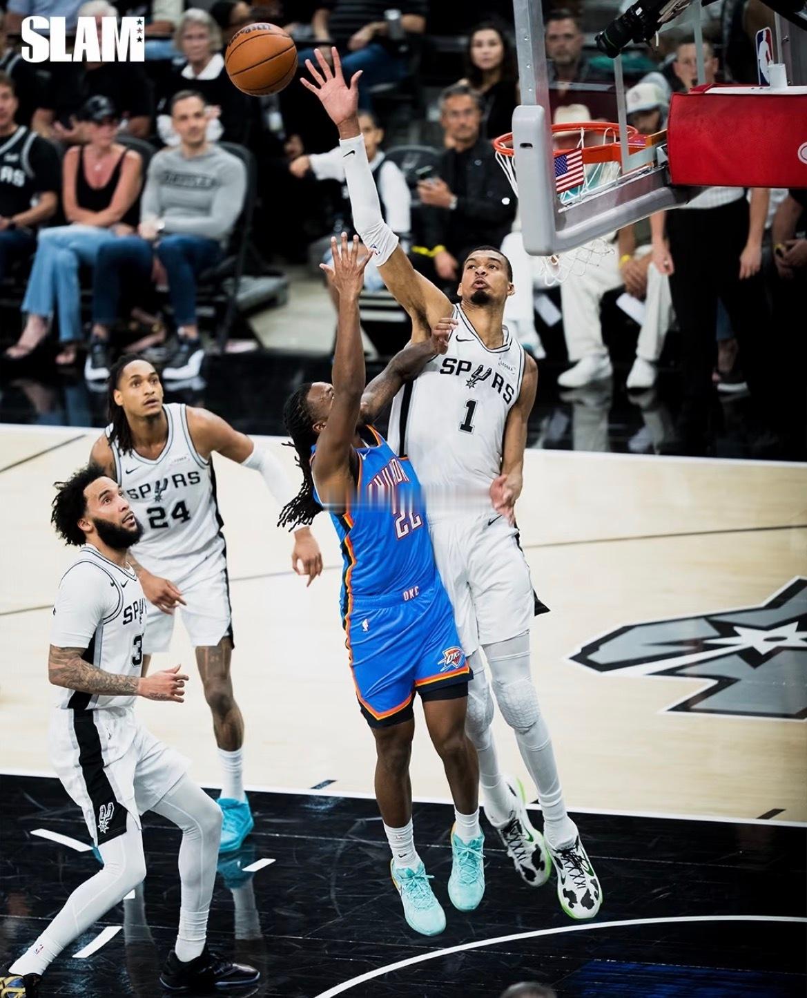 文班亚马 在NBA西部决赛G5中表现低迷，15投仅4中（命中率26.7%），创下