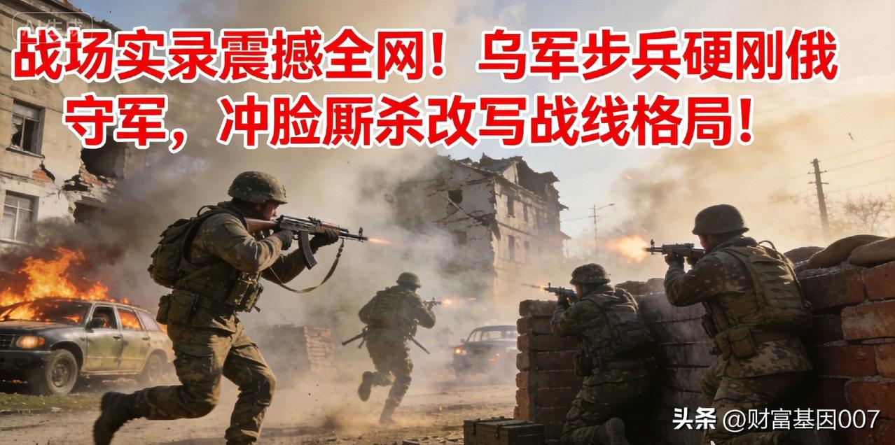 《战场实录震撼全网！乌军步兵硬刚俄守军，冲脸厮杀改写战线格局！》
 
 
近日，