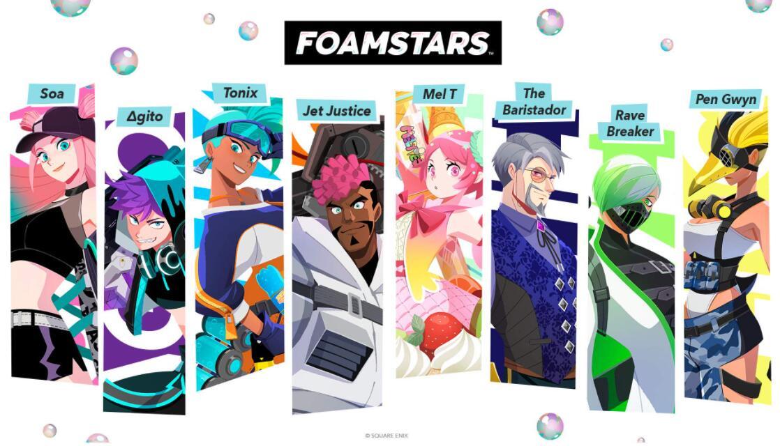 SE派对射击游戏《Foamstars》明日发售：支持 PS4|5，首发登陆PS+