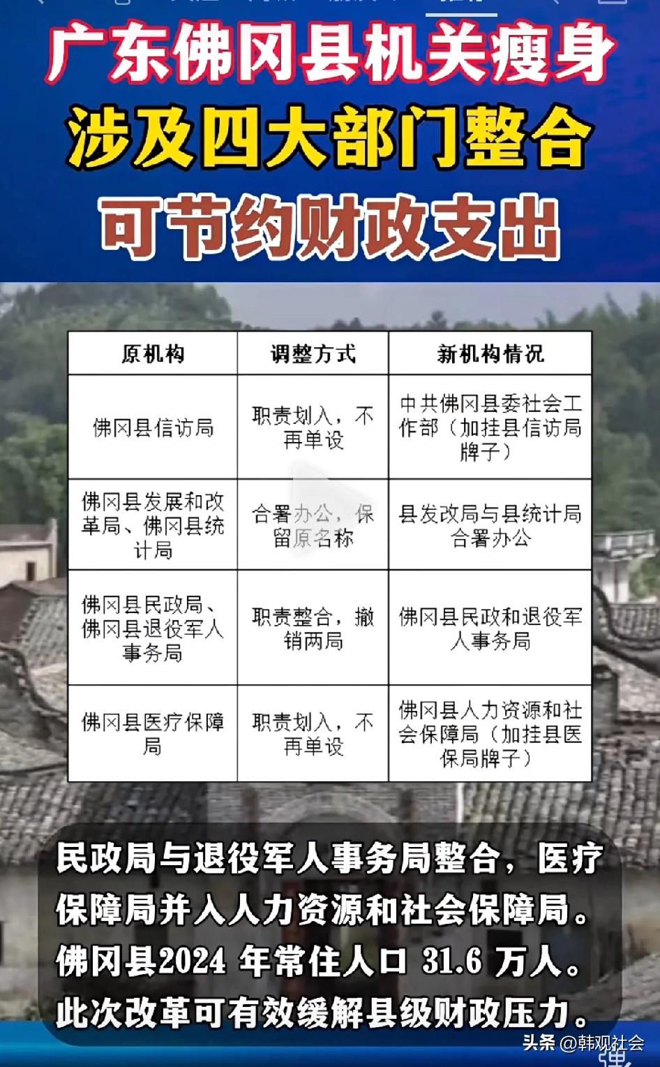 分久必合，合久必分，分分合合，合合分分……看来，机构改革也避免不了这个周期律呀！