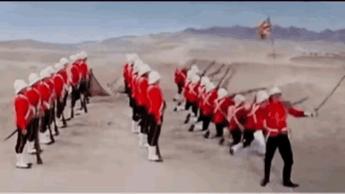 这才是真正的敢死队～[呲牙]