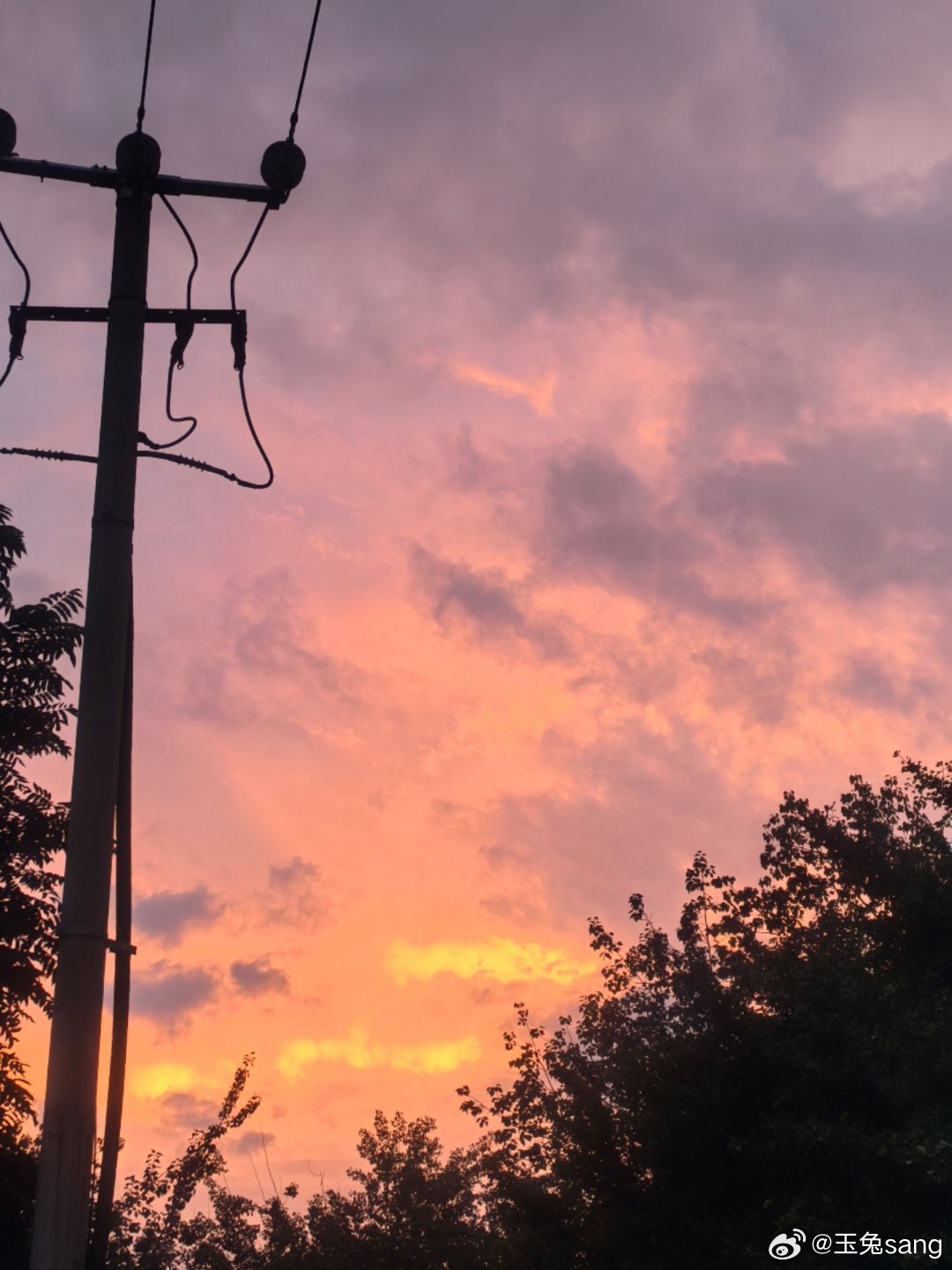 美丽的晚霞🌆美景