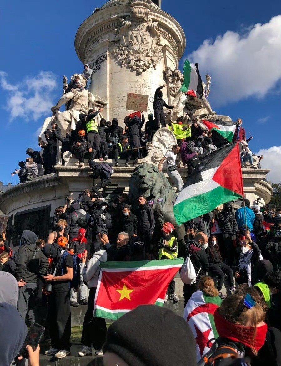 大法兰西现在看起来了中东非洲也没差多少了[摊手]法国民众这次真急了 ​​​