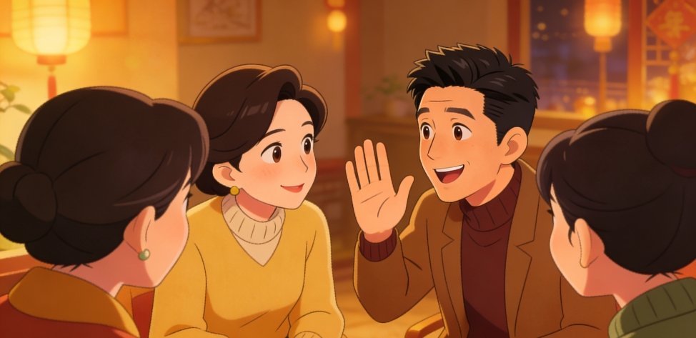 小年夜看央视主持人说悄悄话 小年夜的这份“悄悄话”太有心意了。撒贝宁热情喊人聊天