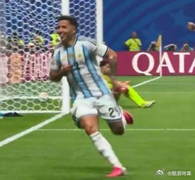 让2追3！劳塔罗助攻，恩佐破门！阿根廷3-2埃及 ！罗梅罗破门！阿根廷扳回一城1