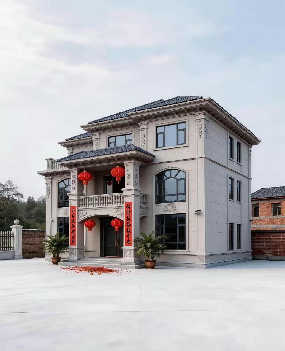 不懂就要问，在农村造一栋这样的房子，要30w吗？ ​​​