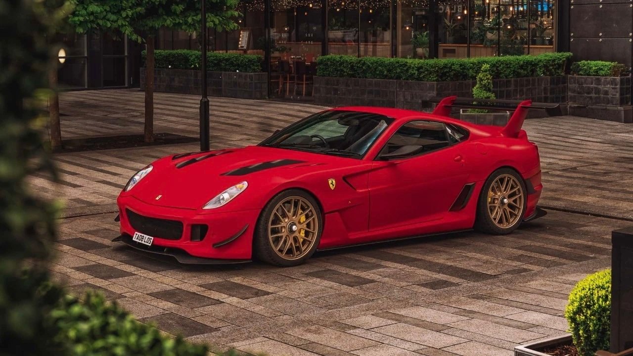 车市热门[超话] 英国工程公司Talos Vehicles改装法拉利599 GT