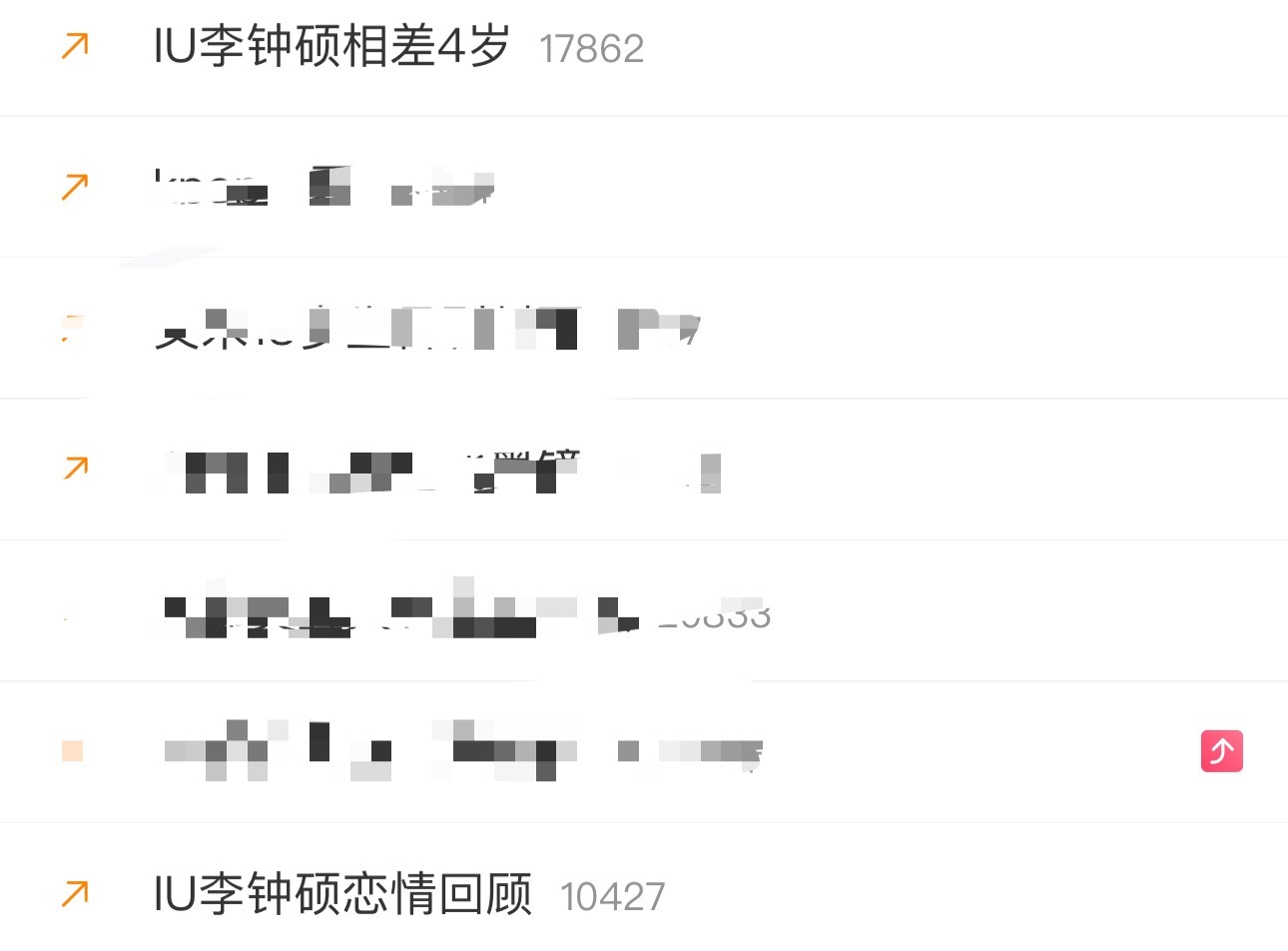 看得出来很想抓住iu最后这波流量给自己刷脸了哥们背地里到底下了多少热搜给自己立人