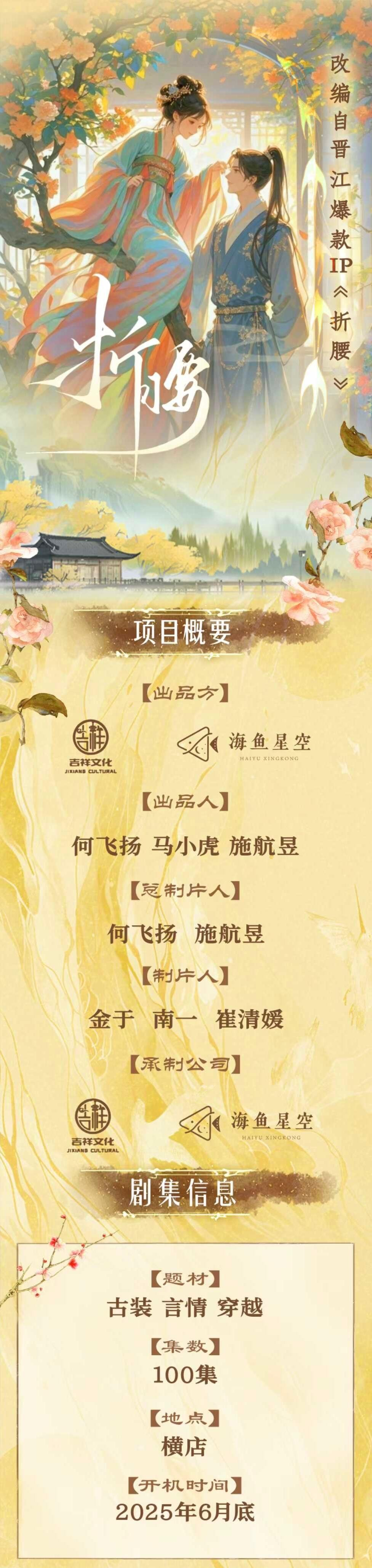 折腰短剧谁能演折腰短剧 啊？短剧版《折腰》要来了？短国谁能拍？ ​​​