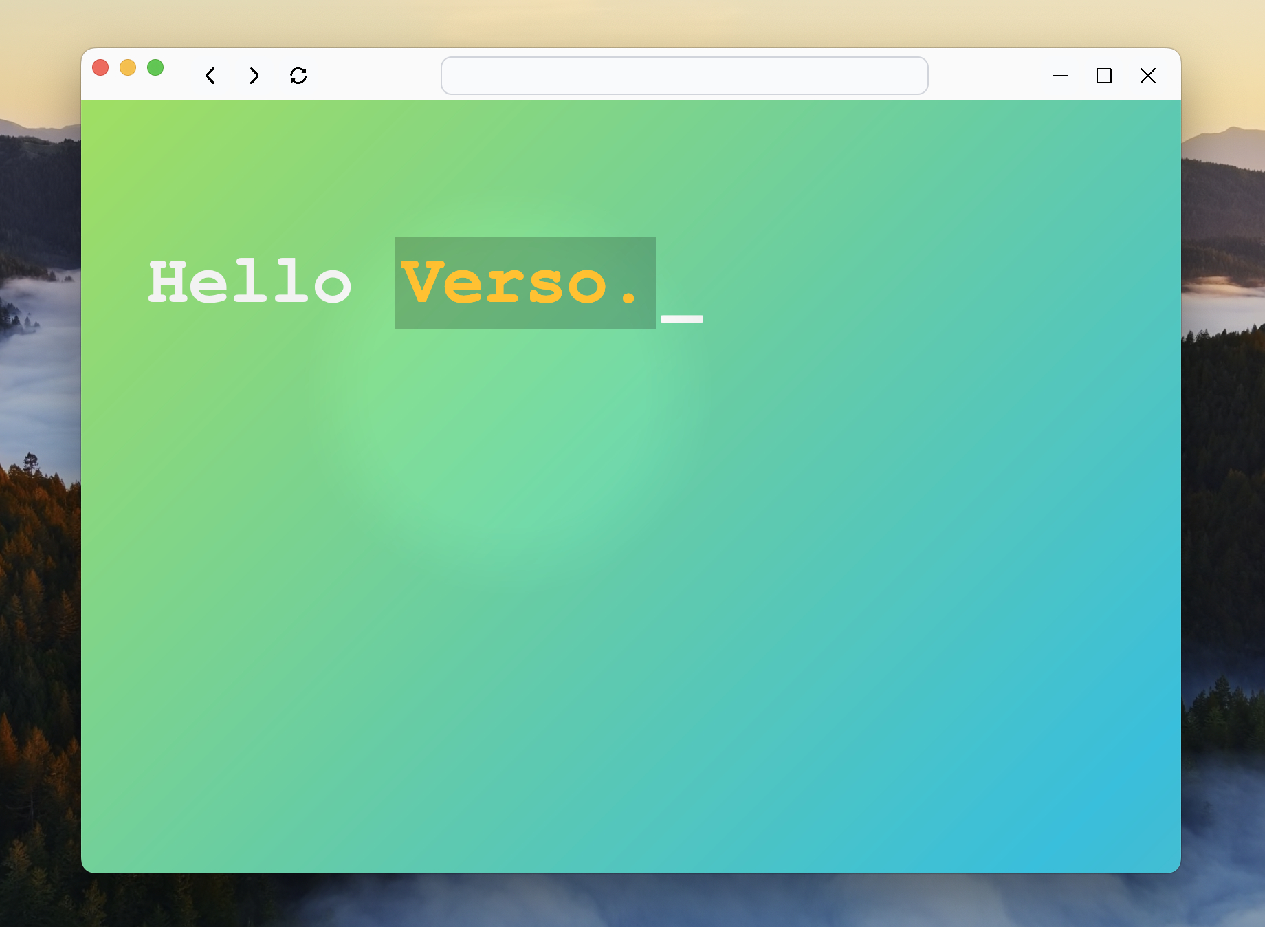 一个刚开始起步的浏览器项目verso项目地址：github.com/versot
