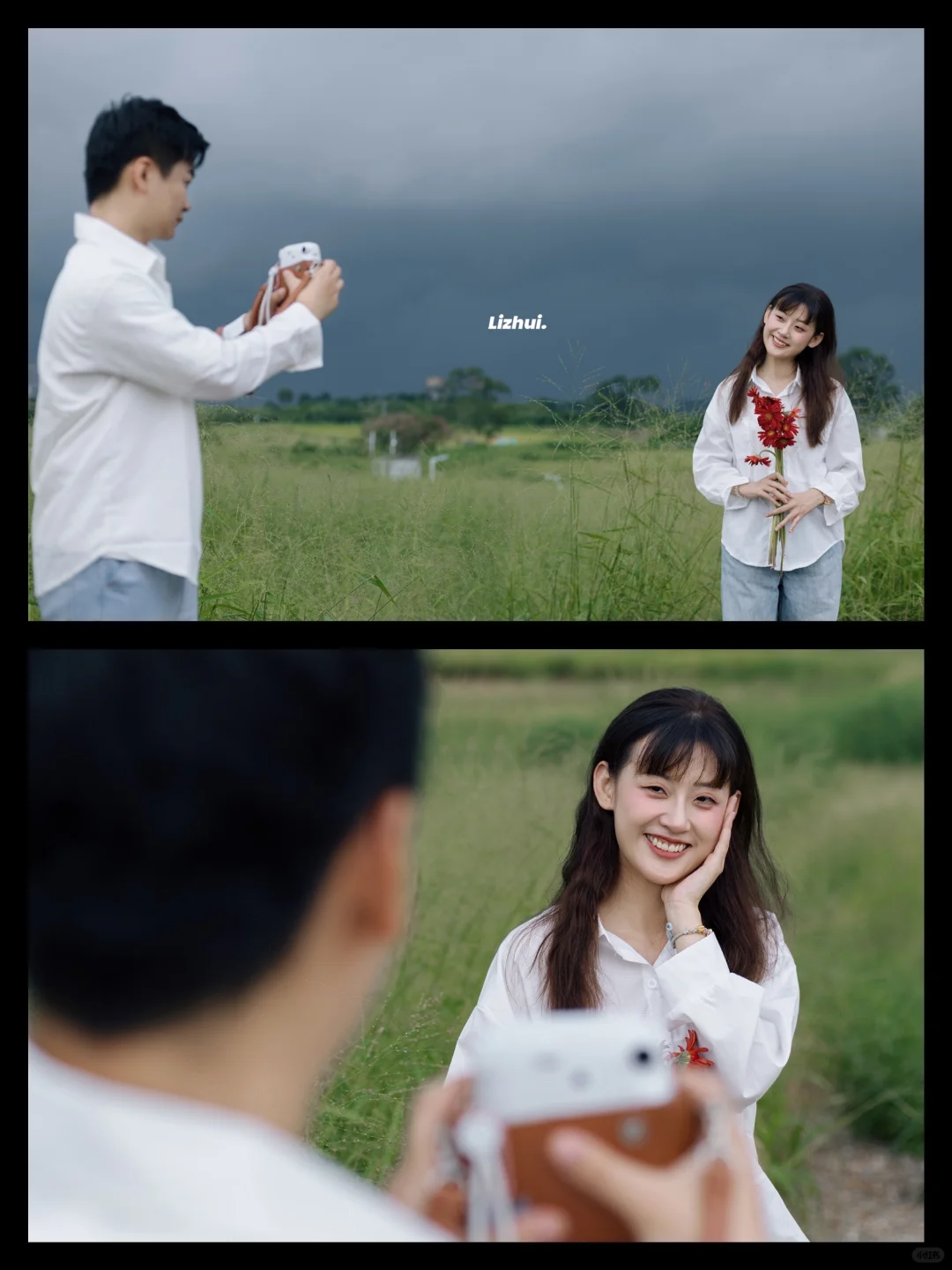 家人们！真没抠图😡就是暴风雨来之前的样子
