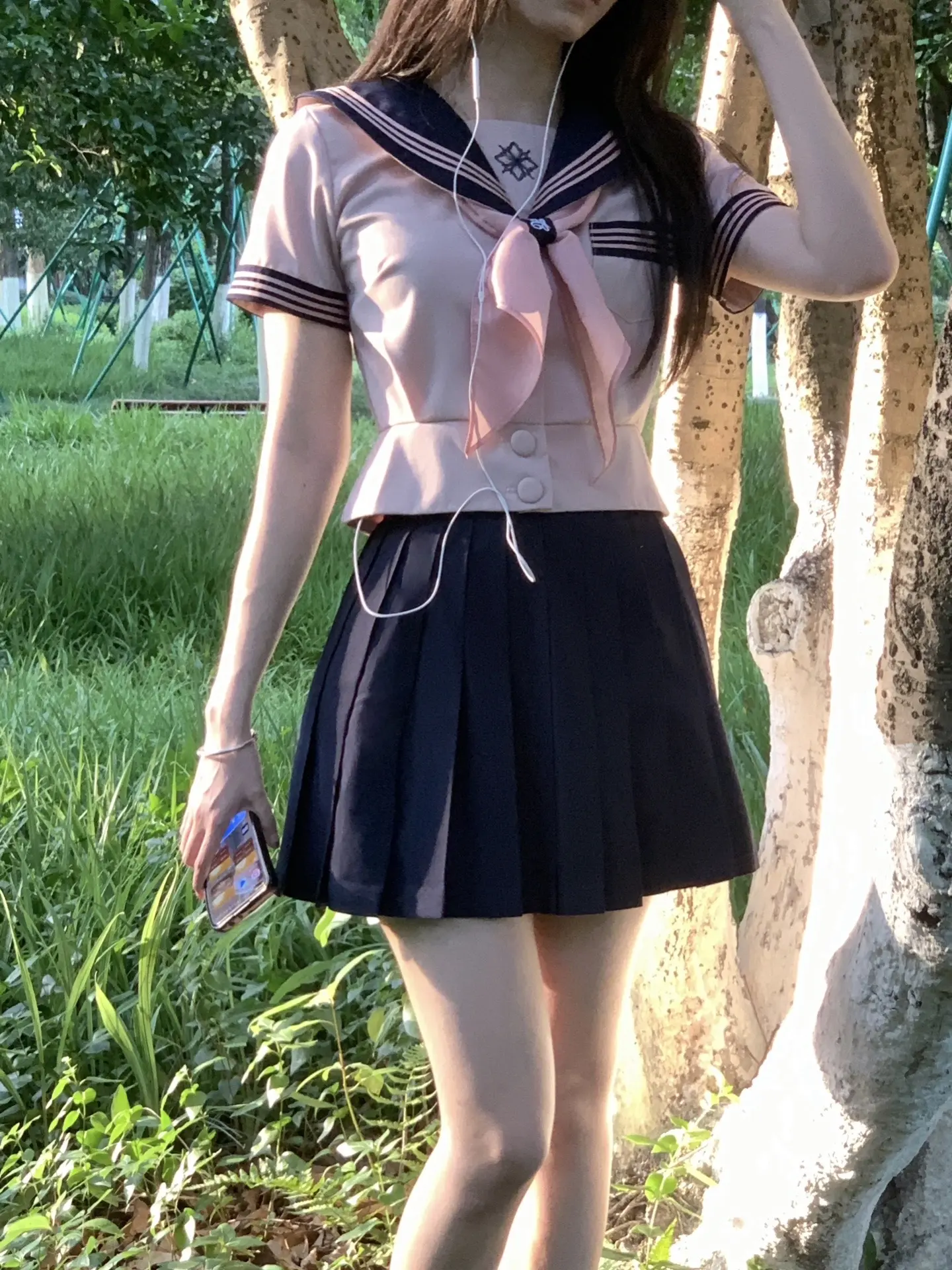 生活碎片 我的夏日ootd 我的穿搭日记 水手服