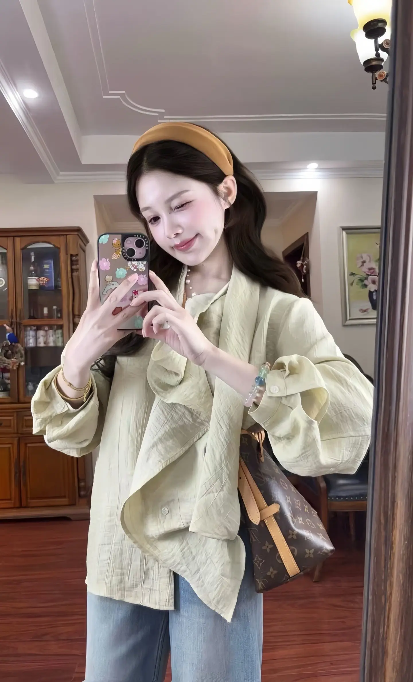 初秋韩系穿搭已就位 慵懒风穿搭 穿搭ootd 韩系穿搭 时尚感穿搭