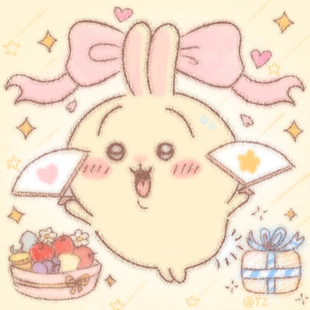 #头像[超话]#𝐜𝐡𝐢𝐢𝐤𝐚𝐰𝐚包浆风头像✋​#头像##可爱头像