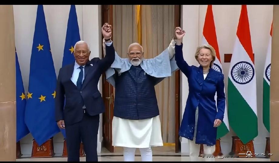 赢麻了？！[捂脸]
欧盟和美国闹不愉快，印度钻了个大空子。印度总理莫迪表示，经过