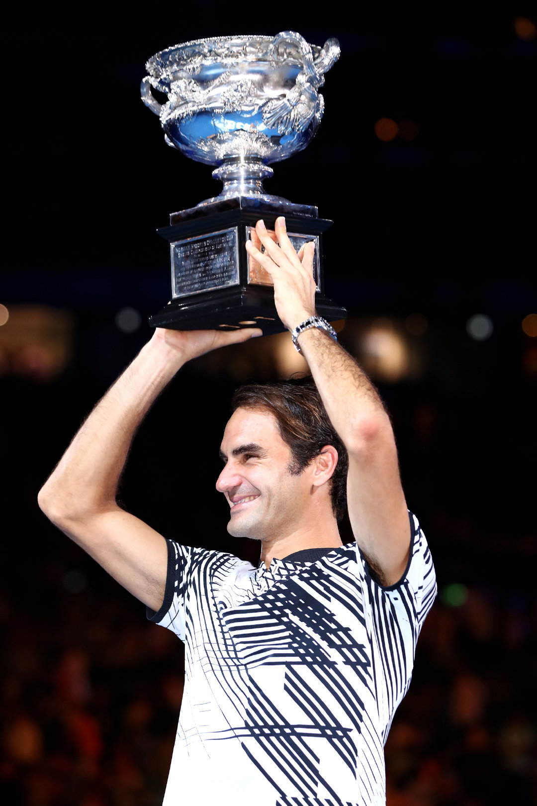 美好「网」事2017年1月29日，17号种子费德勒在决胜盘1-3落后的情况下连下