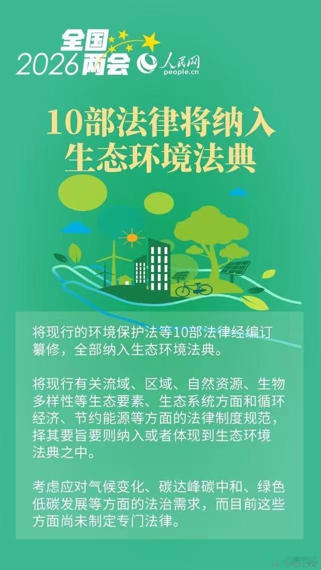 全国生态日从“法”到“典”，我们身边的绿色中国正在发生什么变化？今天是全国生态日