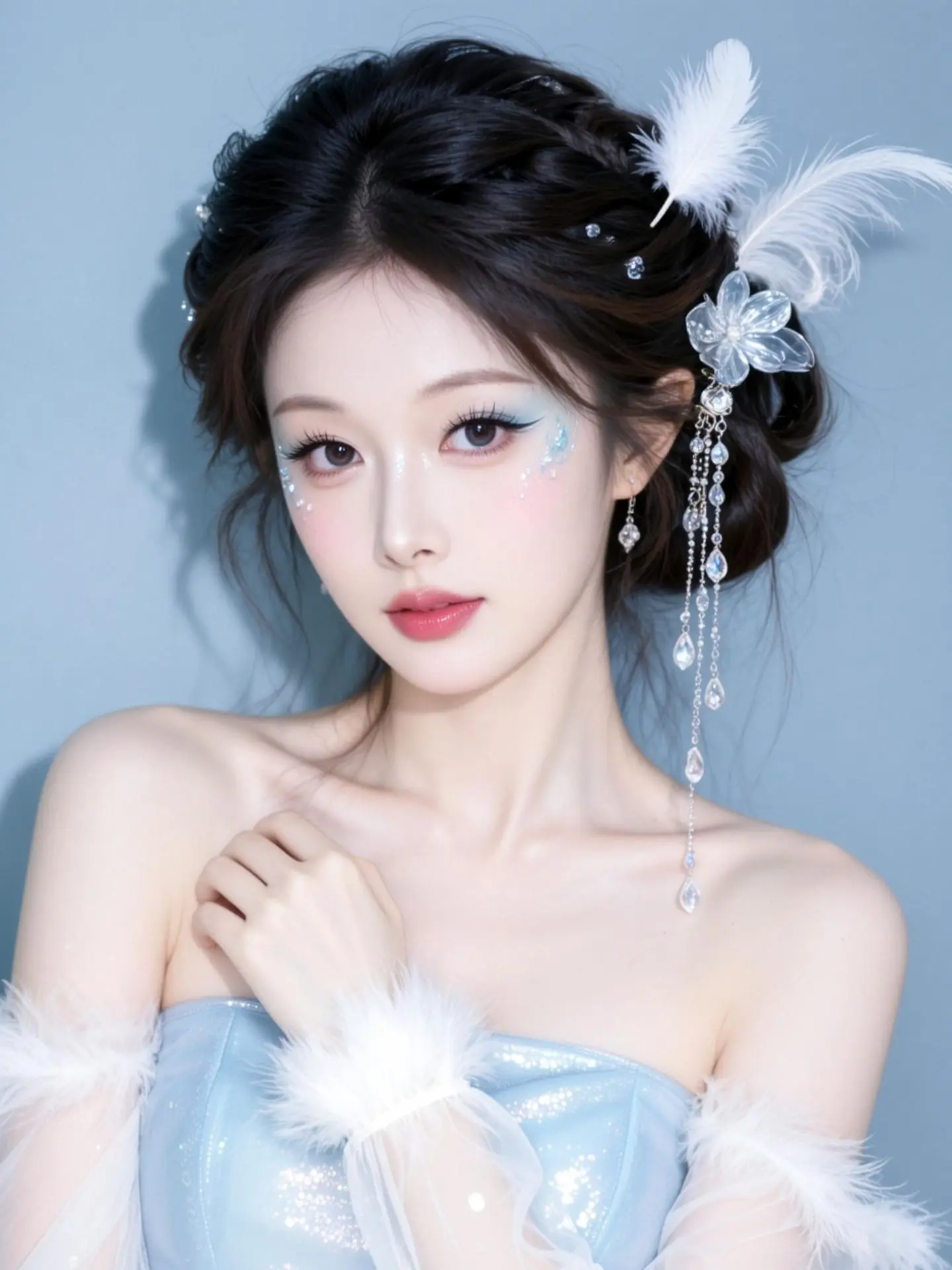 AI仙系柔光写真 ai创作 仙仙清冷款 ai写真 爱了爱了