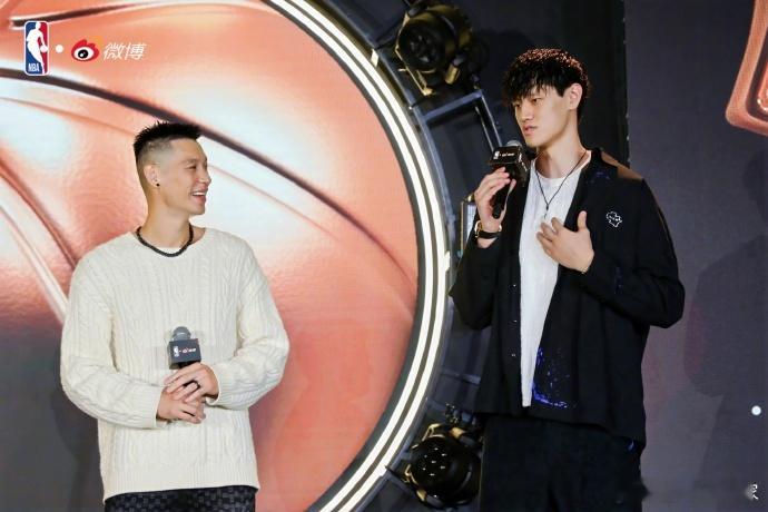 林书豪和曾凡博两大型男助阵NBA✖️微博战略合作！NBA与微博达成战略合作 ​​
