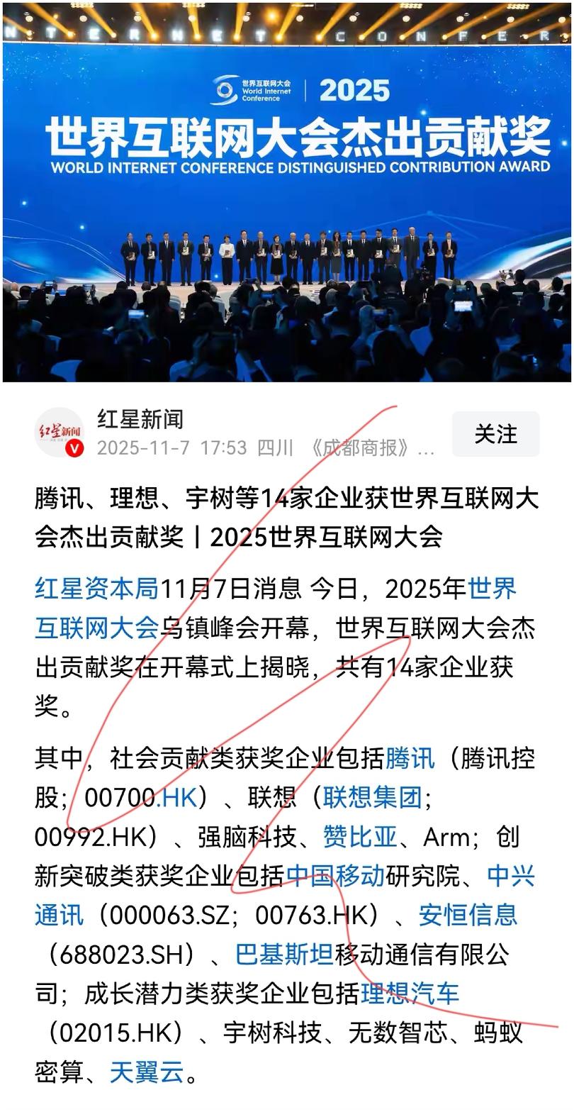看懂乌镇这份获奖名单，才知道未来十年的风口和“钱途”在哪里？

2025年世界互