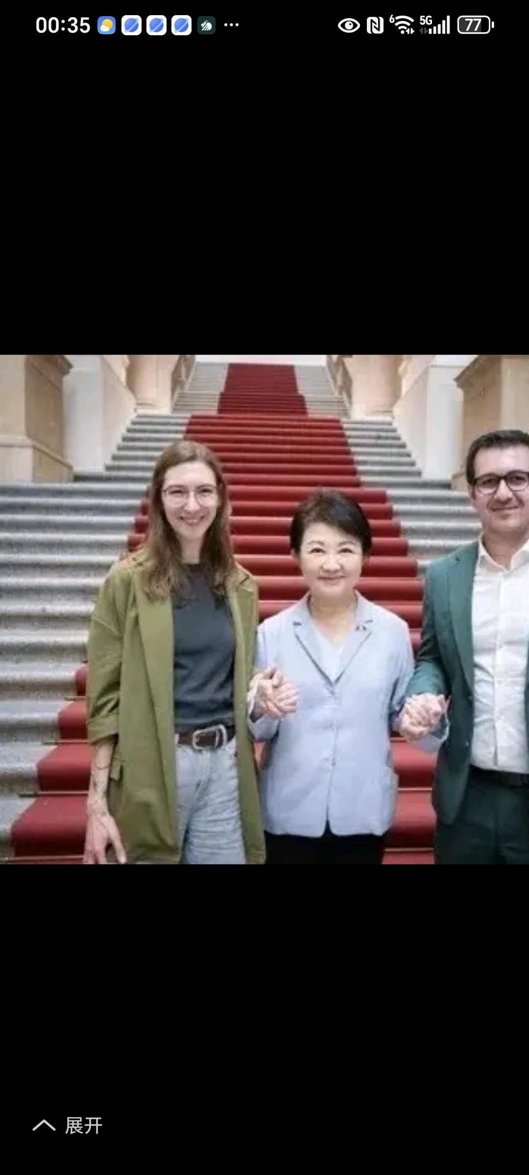 拜会德国国会、柏林邦议会　卢秀燕：传达台湾捍卫“国家”决心
网友热评。国民党这几
