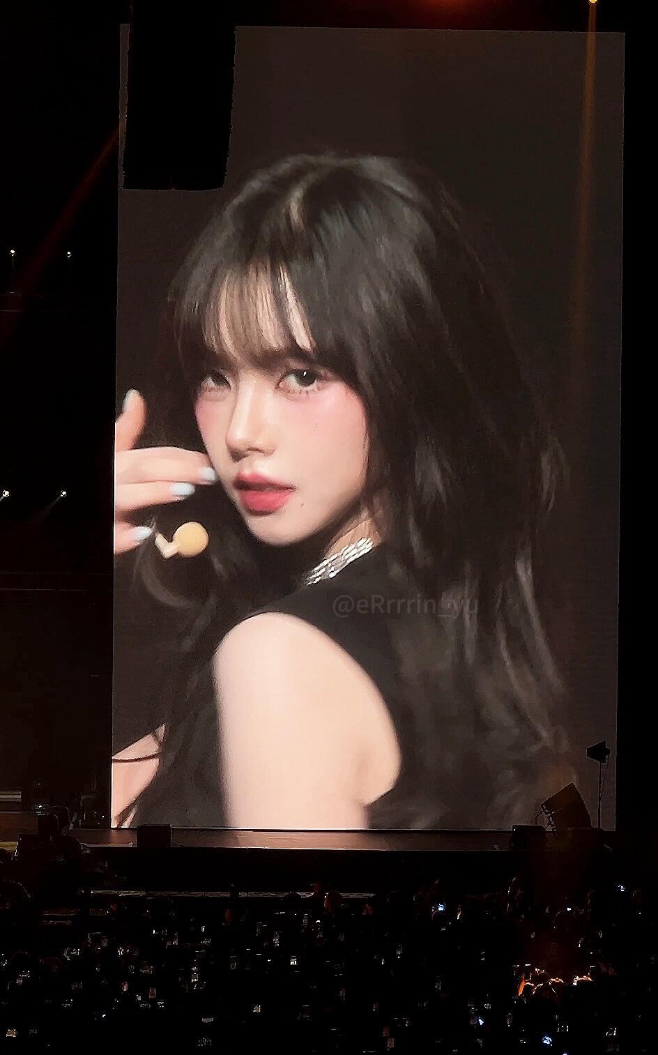 柳智敏大屏 扑面而来的侵略性美貌 ​​​