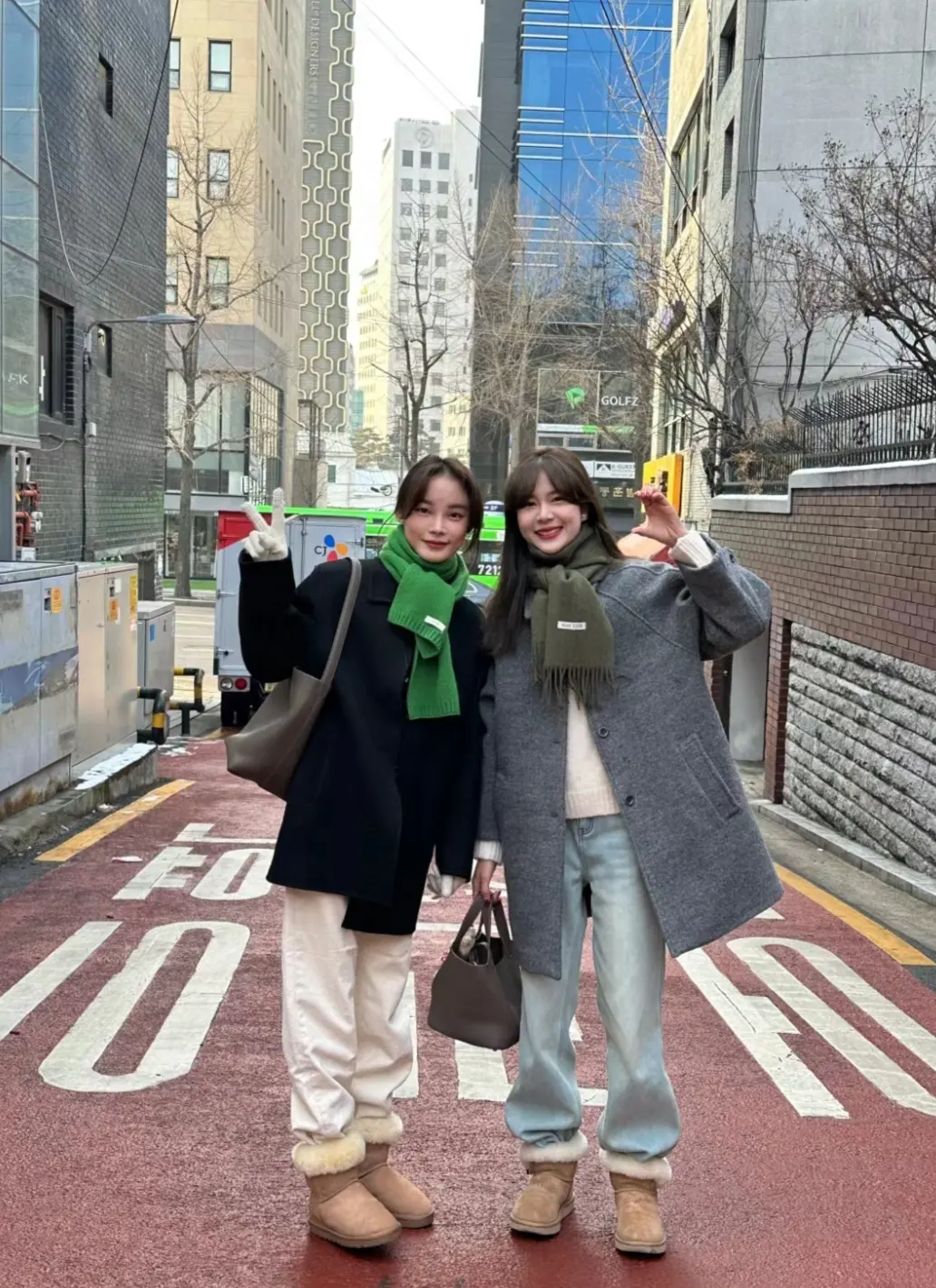 超喜欢的姐妹穿搭 秋冬穿搭